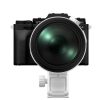 Fujifilm Kamera mit großem Teleobjektiv für Naturfotografie.